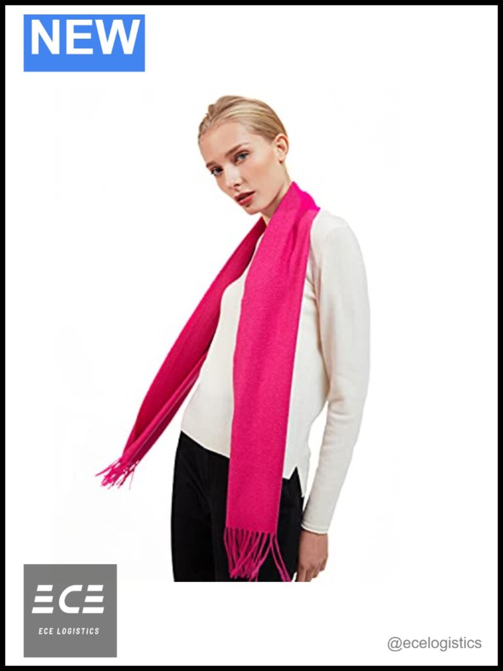 100% Cashmere Scarf Men Women Unisex Soft Cozy Warm